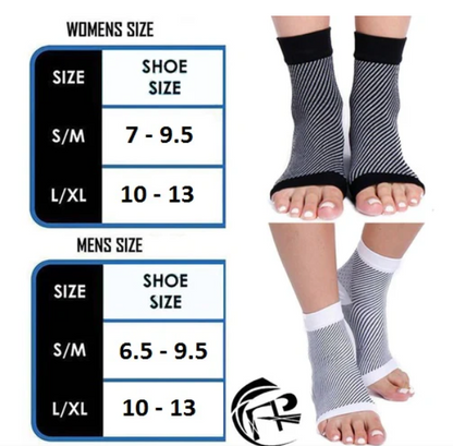 FlexiFit Pain Relief - Foot & Ankle Compression Support Sleeve